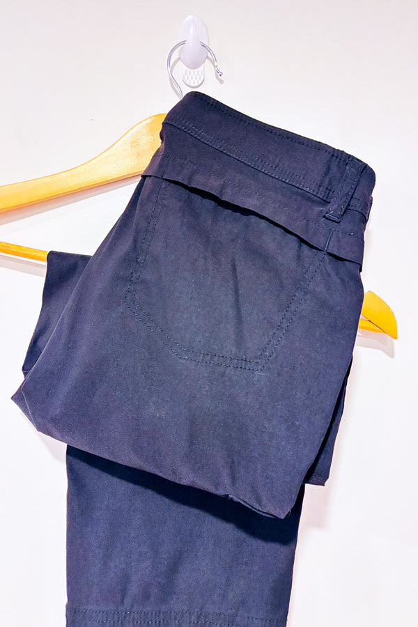 Pantalon 3/4 noir de plein air seconde main - Sierra Designs- La Penderie du Paradis