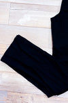 Pantalon noir extensible seconde main - S.C. & co- La Penderie du Paradis