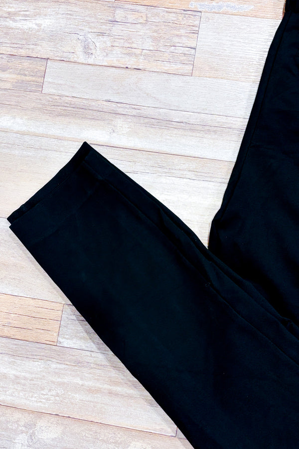 Pantalon noir jambe étroite* seconde main - Talbots- La Penderie du Paradis