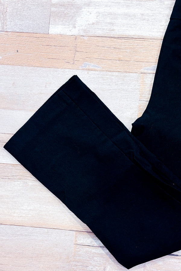 Pantalon noir extensible seconde main - Suzy Shier- La Penderie du Paradis