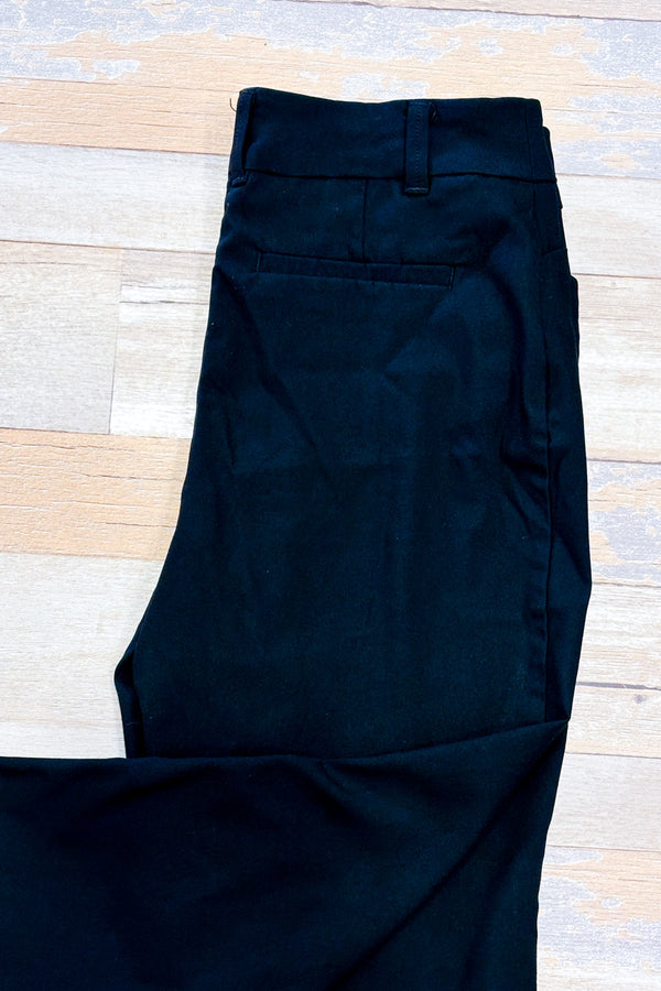 Pantalon capri noir l'Iconique seconde main - Reitmans- La Penderie du Paradis