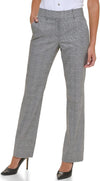 Pantalon Sutton Boot leg noir et blanc à carreaux* seconde main - Tommy Hilfiger- La Penderie du Paradis