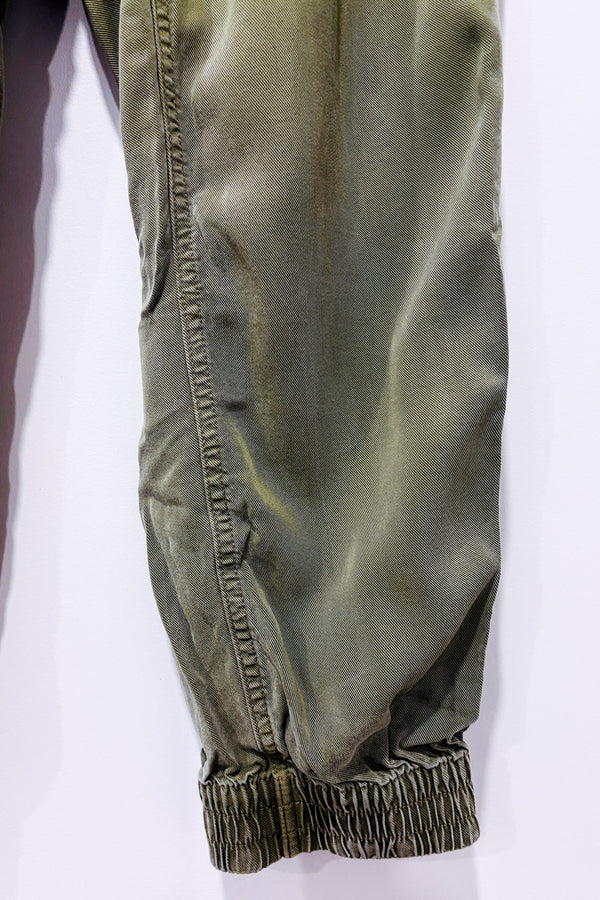 Pantalon jogger fluide kaki seconde main - H&M- La Penderie du Paradis