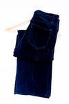 Pantalon noir en corduroy à taille haute* seconde main - H&M- La Penderie du Paradis