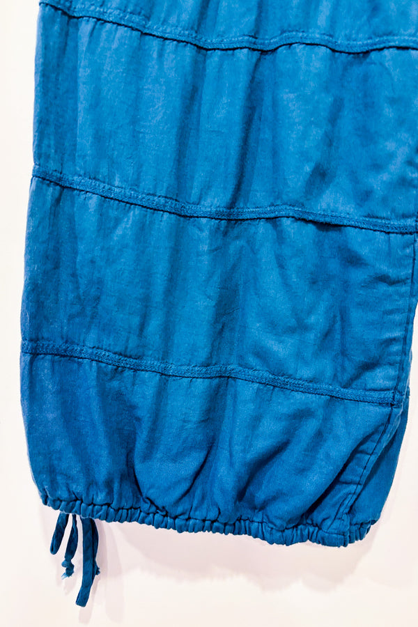 Pantalon ballon émeraude seconde main - Cotton Flower- La Penderie du Paradis