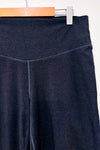 Pantalon sport gris jambe évasée à taille haute seconde main - Old Navy- La Penderie du Paradis