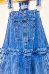 Salopette bleue en jeans* seconde main - GAP- La Penderie du Paradis