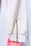 Pantalon jogger beige à taille élastique* seconde main - Zara- La Penderie du Paradis