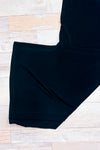 Pantalon noir fluide jambe ample à taille élastique* seconde main - Jones New York- La Penderie du Paradis