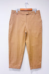 Pantalon beige jambe droite* seconde main - Zara- La Penderie du Paradis