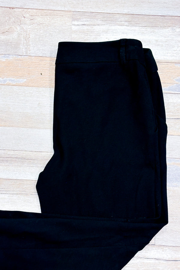 Pantalon noir extensible seconde main - Tristan- La Penderie du Paradis