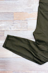 Pantalon extensible kaki jambe étroite seconde main - Simons- La Penderie du Paradis