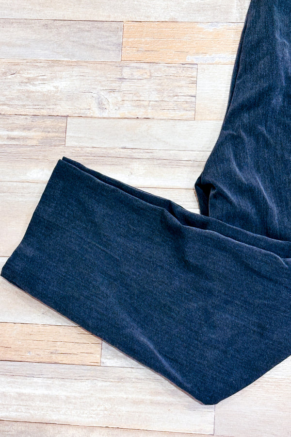 Pantalon gris jambe droite seconde main - Claire France- La Penderie du Paradis
