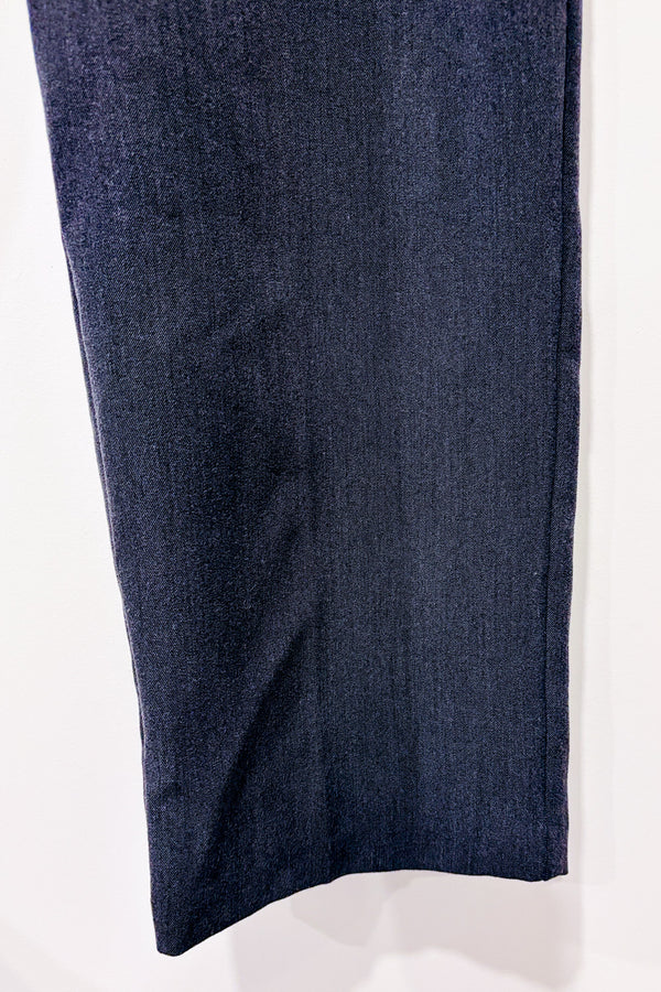 Pantalon gris jambe droite seconde main - Claire France- La Penderie du Paradis