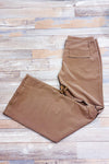 Pantalon cargo taupe léger à jambe ample* seconde main - San Francisco- La Penderie du Paradis