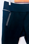 Pantalon noir à jambe étroite doublé en polar seconde main - Lolë- La Penderie du Paradis