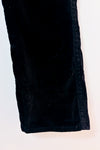 Pantalon noir en corduroy jambe droite* seconde main - Calvin Klein- La Penderie du Paradis