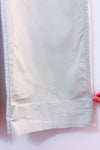 Pantalon beige jambe ample à taille basse seconde main - Jacob Connexion- La Penderie du Paradis
