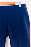 Pantalon capri marine extensible seconde main - Emotions- La Penderie du Paradis