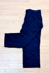 Pantalon capri marine extensible seconde main - Laura- La Penderie du Paradis