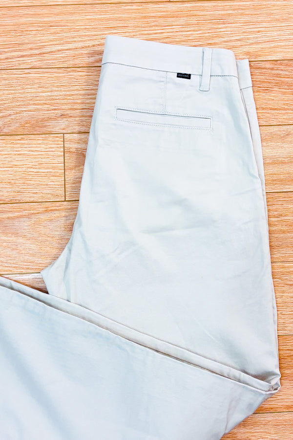 Pantalon ample beige à taille élastique* seconde main - Loft- La Penderie du Paradis