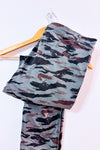 Pantalon cargo camouflage tigré vert seconde main - Reitmans- La Penderie du Paradis
