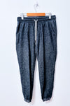 Pantalon jogging charcoal chiné à taille coulissée seconde main - Old Navy- La Penderie du Paradis
