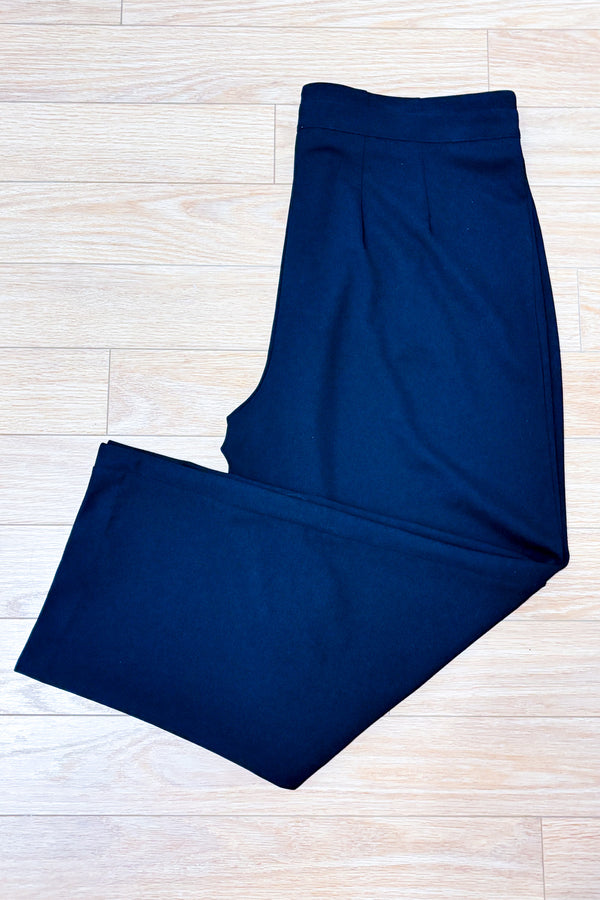 Pantalon droit noir* seconde main - Mahée Collection- La Penderie du Paradis