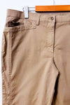 Pantalon beige en coton à jambe droite seconde main - Haggar- La Penderie du Paradis