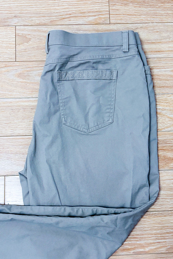 Pantalon beige en coton à jambe droite seconde main - Haggar- La Penderie du Paradis