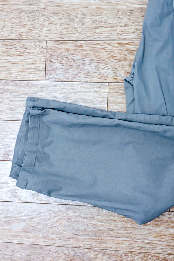 Pantalon beige en coton à jambe droite seconde main - Haggar- La Penderie du Paradis