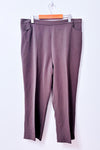 Pantalon Emotions gris à coupe droite et poches avant