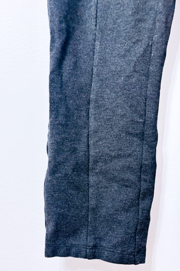 Pantalon gris charbon extensible à bande élastique seconde main - Claire France- La Penderie du Paradis
