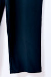 Pantalon extensible noir à jambes droites seconde main - Bali- La Penderie du Paradis
