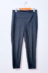Pantalon gris S.C. & Co à petits motifs à enfiler
