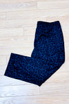 Pantalon gris à motif léopard et détails zippés* seconde main - Trisisto- La Penderie du Paradis