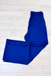Pantalon marine droit à taille haute et plis* seconde main - Halara- La Penderie du Paradis