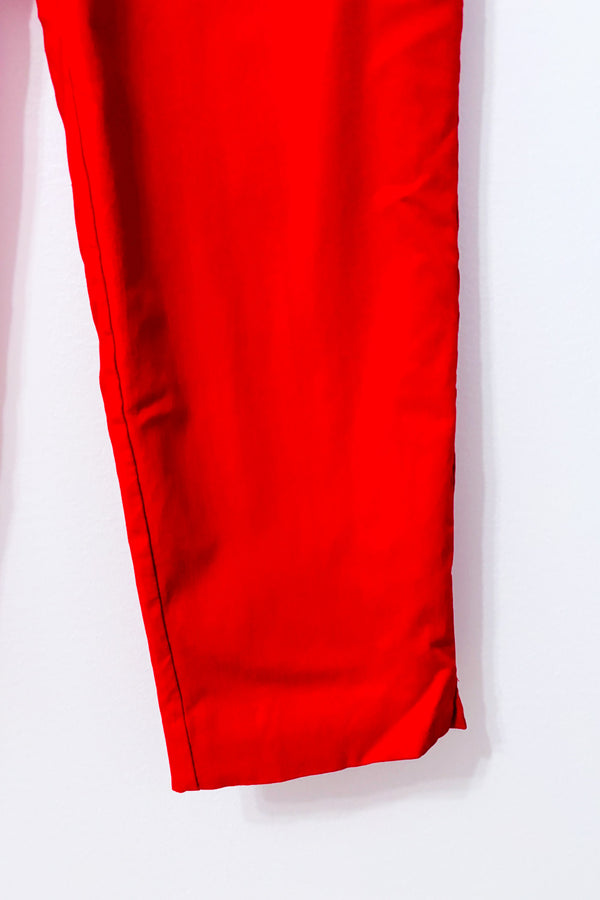 Pantalon rouge extensible* seconde main - Grenier- La Penderie du Paradis