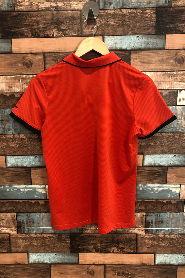 Polo de sport rouge rayé (l) seconde main Stormtech 