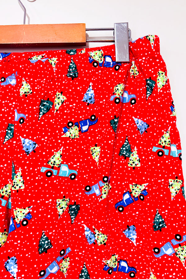 Pantalon de pyjama rouge motif de Noël (m)-Avon-La Penderie du Paradis 🕊