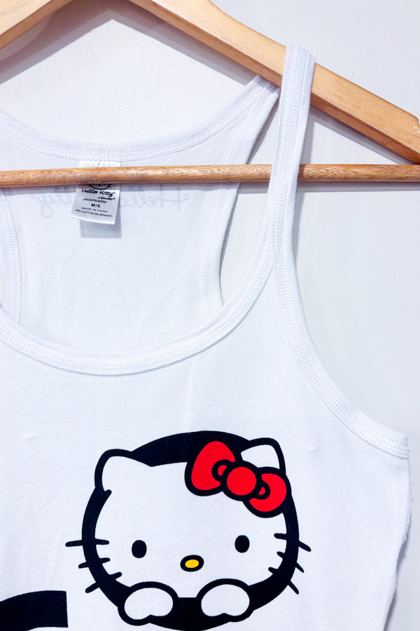 Camisole blanche ''Hello Kitty'' (s)-Sanrio-La Penderie du Paradis 🕊