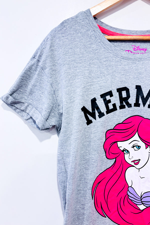 Robe de nuit grise ''Mermaid Hair Don't Care'' (s)-Disney-La Penderie du Paradis 🕊