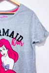 Robe de nuit grise ''Mermaid Hair Don't Care'' (s)-Disney-La Penderie du Paradis 🕊