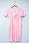 Robe de nuit vintage rose (l)-Autres-La Penderie du Paradis 🕊