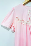 Robe de nuit vintage rose (l)-Autres-La Penderie du Paradis 🕊