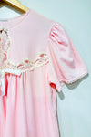 Robe de nuit vintage rose (l)-Autres-La Penderie du Paradis 🕊