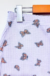 Short gaufré mauve motif papillon (s)-American Eagle-La Penderie du Paradis 🕊