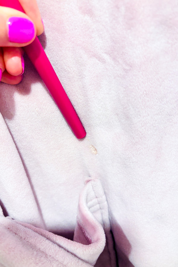 Peignoir rose en peluche seconde main - La Vie En Rose- La Penderie du Paradis