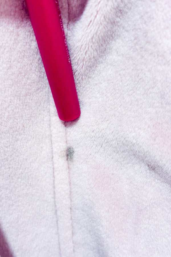 Peignoir rose en peluche seconde main - La Vie En Rose- La Penderie du Paradis