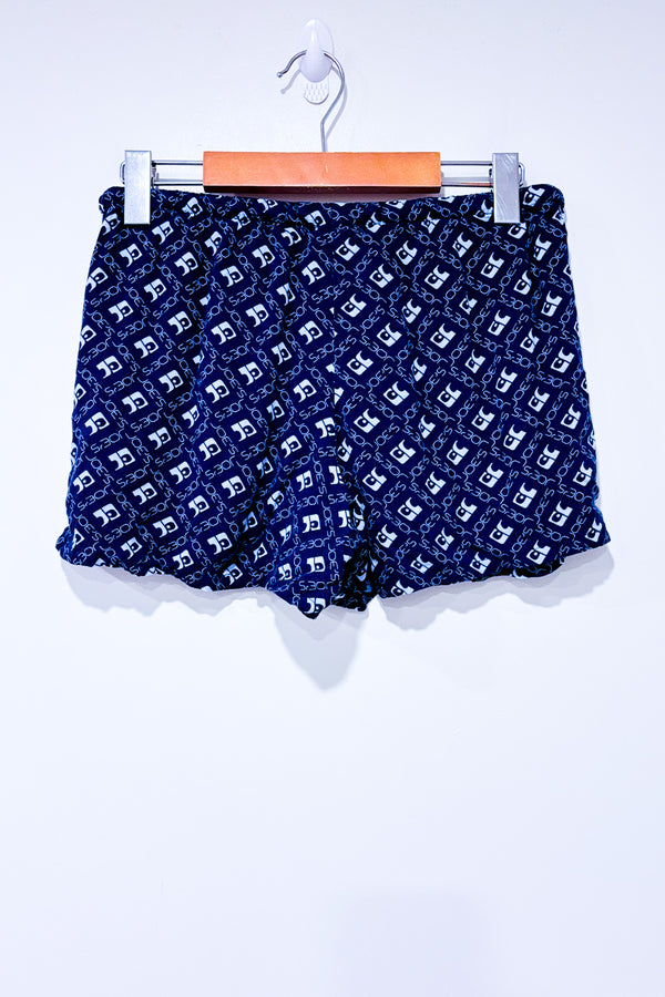 Short de pyjama bleu à motifs seconde main - Joe's- La Penderie du Paradis